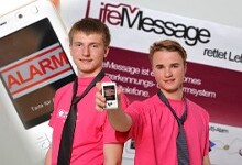 Projekt Life Message - Hilfe per SMS